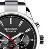 Sekonda 1670 Spo 16 Stainless Steel Dual Time Bracelet Watch - W31168 Alternative Image