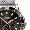 Sekonda 1841 Midnight Stainless Steel Mesh Bracelet Watch - W31216 Alternative Image