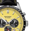 Sekonda 1395 Velocity Chronograph Black Leather Strap Watch - W31220 Alternative Image