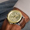 Sekonda 30110 Chronograph Brown Leather Strap Watch - W31329 Alternative Image