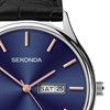 Sekonda 1701 Blue Dial Black Strap Watch - W31388 Alternative Image