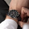 Sekonda 30206 Chronograph Black Leather Strap Watch - W31393 Alternative Image