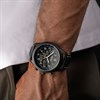 Sekonda 30112 Chronograph Black Leather Strap Watch - W31406 Alternative Image