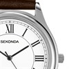 Sekonda 30249 Brown Leather Strap Watch - W31416 Alternative Image