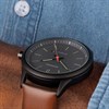 Sekonda 1828 Black IP Brown Leather Strap Watch - W31426 Alternative Image