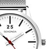 Sekonda 1940 White Dial Mesh Bracelet Watch - W31434 Alternative Image