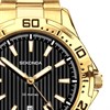 Sekonda 30373 Black Dial Gold Tone Bracelet Watch - W31472 Alternative Image