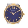 Sekonda 2954 Two Tone Royal Blue Dial Crystal Set Bracelet Watch - W32197 Alternative Image