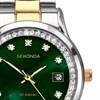 Sekonda 40295 Catherine Two Tone Green Dial Bracelet Watch - W32243 Alternative Image