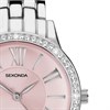 Sekonda 40477 Charlotte Stainless Steel Crystal Set Bracelet Watch - W32300 Alternative Image