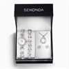 Sekonda 49019 Bracelet, Necklace, Earrings And Watch Gift Set - W32301 Alternative Image