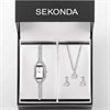 Sekonda 49055 Stone Set Watch And Bracelet Gift Set - W32385 Alternative Image