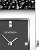 Sekonda 40424 Black Crystal Strap Watch - W32402 Alternative Image