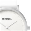 Sekonda 40390 White Silicone Strap Watch - W32438 Alternative Image