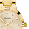 Sekonda 2833 Gold Tone Stone Set Bracelet Watch - W32455 Alternative Image