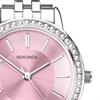 Sekonda 40802 Option A Stone Set Case Pink Dial Watch - W32496 Alternative Image