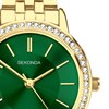 Sekonda 40803 Stone Set Case Green Dial Watch - W32497 Alternative Image