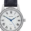 Sekonda 40793 Black Strap Stone Set Case Roman Numeral Watch - W32505 Alternative Image