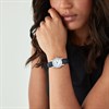 Sekonda 40793 Black Strap Stone Set Case Roman Numeral Watch - W32505 Alternative Image