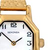 Sekonda 4265 Mila Gold Plated Octagon Dial Expanding Bracelet Watch - W3382 Alternative Image