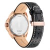 Citizen AW1723-02E Eco-Drive Rose Gold Plated Black Strap Watch - W38259 Alternative Image