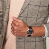 Citizen AW1723-02E Eco-Drive Rose Gold Plated Black Strap Watch - W38259 Alternative Image