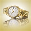 Citizen Tsuyosa NK0032-56A 60 37mm Gold Tone White Dial Bracelet Watch - W38499 Alternative Image