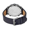 Police Extreme Rebel Blue Leather Strap Watch - W44138 Alternative Image