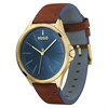 HUGO 1530134 Smash Gold Plated Brown Leather Strap Watch - W45251 Alternative Image