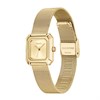 HUGO 1540184 Hazel Gold Tone Square Case Mesh Bracelet Watch - W45463 Alternative Image