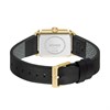 HUGO 1530481 Steeze Gold Tone Rectangular Case Black Leather Strap Watch - W45469 Alternative Image