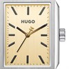HUGO 1530482 Steeze Stainless Steel Rectangular Case Yellow Dial Bracelet Watch - W45470 Alternative Image