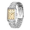 HUGO 1530482 Steeze Stainless Steel Rectangular Case Yellow Dial Bracelet Watch - W45470 Alternative Image