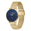 HUGO 1530473 Style Gold Tone Blue Dial Mesh Bracelet Watch - W45473 Alternative Image