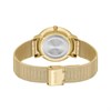 HUGO 1530473 Style Gold Tone Blue Dial Mesh Bracelet Watch - W45473 Alternative Image
