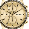 HUGO 1530479 Drift Gold Tone Gold Dial Bracelet Watch - W45475 Alternative Image