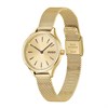 HUGO 1540188 Glossy Gold Tone Mesh Bracelet Watch - W45477 Alternative Image