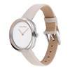 Calvin Klein 25200094 Two Tone Grey Leather Strap Watch - W4686 Alternative Image
