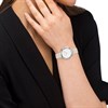 Calvin Klein 25200094 Two Tone Grey Leather Strap Watch - W4686 Alternative Image