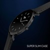 Henry London HLS65-0005 AMOLED Black Leather Strap Smartwatch - W47281 Alternative Image