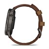 Garmin Venu 4 010-03014-03 Brown Leather Strap GPS Smartwatch - W47378 Alternative Image