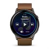 Garmin Venu 4 010-03014-03 Brown Leather Strap GPS Smartwatch - W47378 Alternative Image