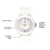 Skechers SR6080 Rosencrans White Silicone Strap Watch - W5523 Alternative Image