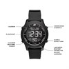 Skechers SR5107 Rosencrans Black Silicone Strap Watch - W5552 Alternative Image