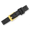 Lorus RPG40BX8 Gold Plated Octagonal Dial Black Leather Strap Watch - W5806 Alternative Image