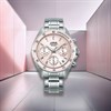 Lorus RT355LX9 Chronograph Pink Dial Bracelet Watch - W58213 Alternative Image