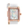 Rotary LS02652/41 Rose Gold Plated White Leather Strap Watch - W6315 Alternative Image