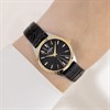 Rotary LS08011/04 Ultra Slim Black Leather Strap Watch - W64165 Alternative Image