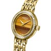 Rotary RLB10060/16 Cocktail Gold Tone Tiger's Eye Bracelet Watch - W64231 Alternative Image