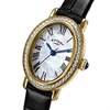 RLS10074/41 Rotary Heritage Astoria Oval Stone Set Black Leather Strap Watch - W64262 Alternative Image